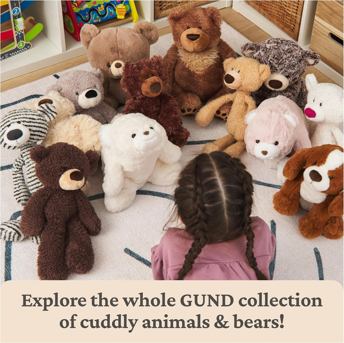 GUND Cozys Collection - Juguete de peluche de gatito de 10 pulgadas...