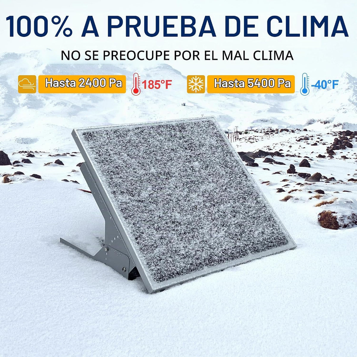 SOLPERK Kit de Panel Solar de 50W\/12V, Cargador de Goteo Mantenedo...