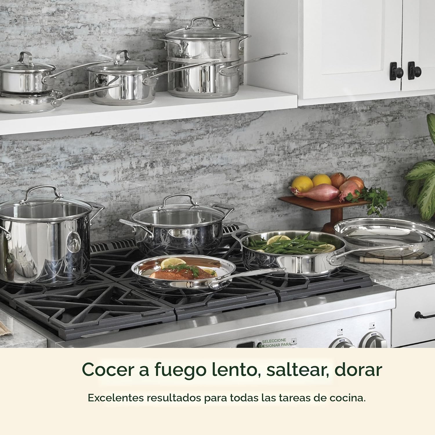Cuisinart Juego de utensilios de cocina de 17 piezas, colección Che...