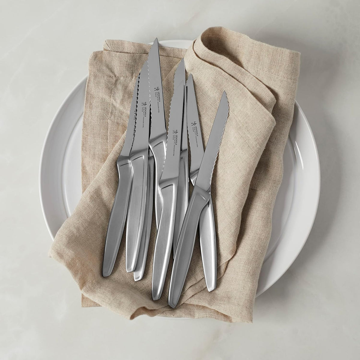 HENCKELS J.A. Henckels International Steak Cuchillo Conjunto de 8,...