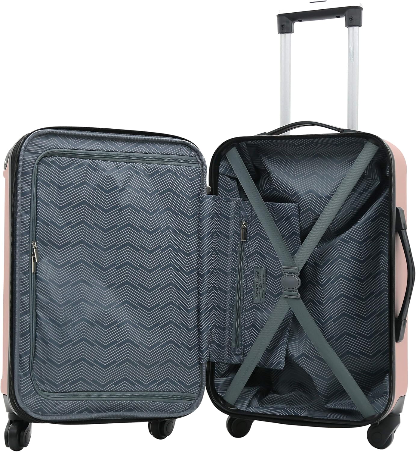 Travelers Club Midtown Hardside - Juego equipaje de viaje de 4 piez...