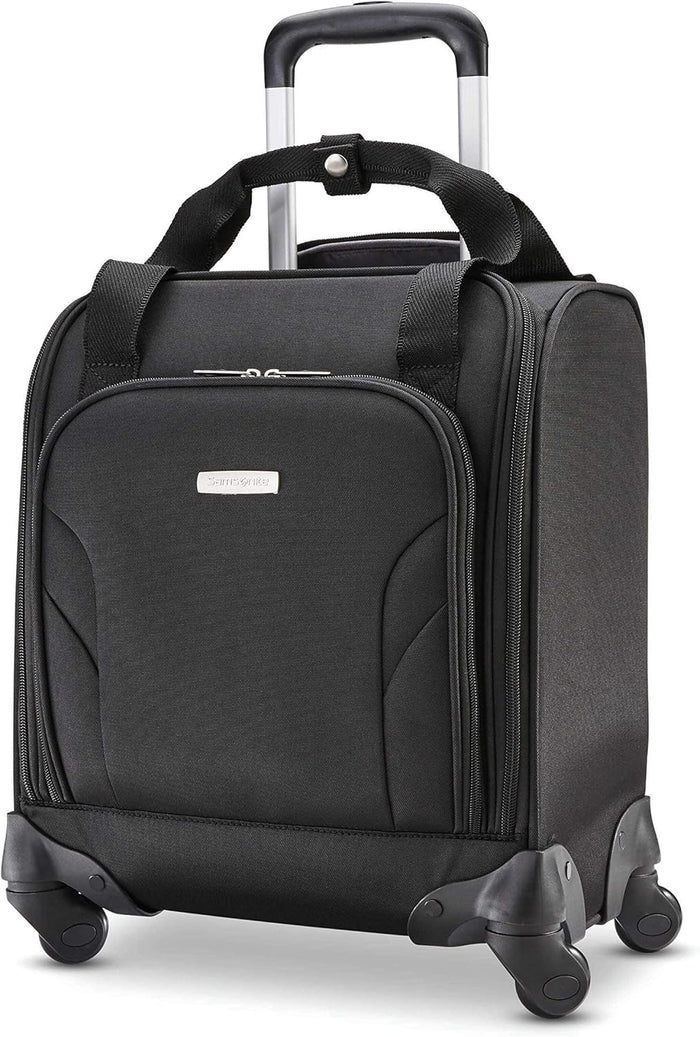 Samsonite Equipaje de mano debajo del asiento con puerto USB, Negro...