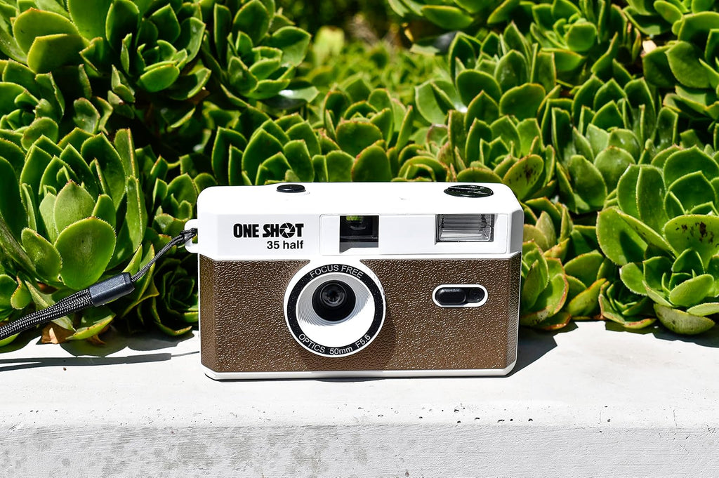 1 Shot Point and Shoot - Cámara de película de 35mm, cámara retro r...