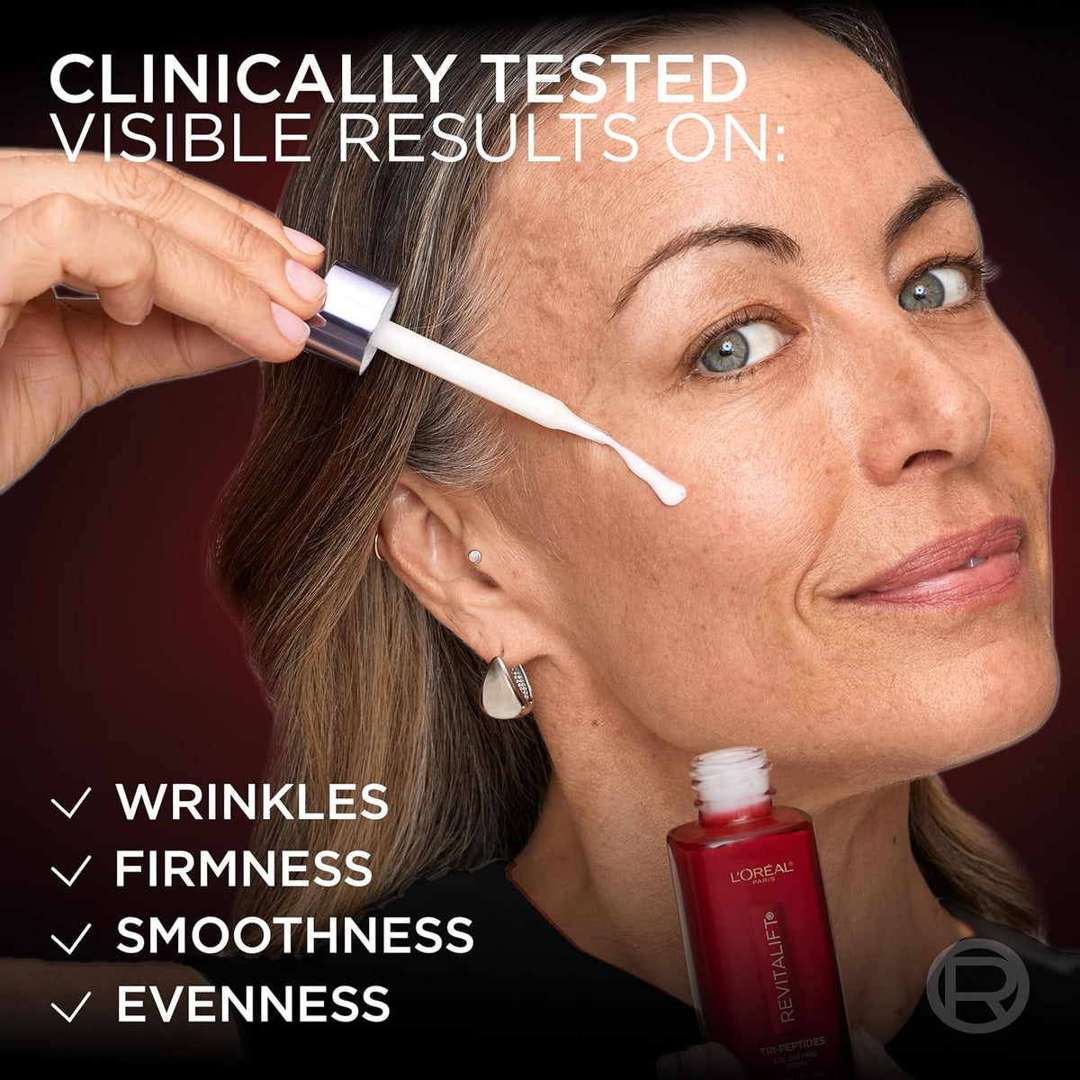 L'Oreal Paris Revitalift Triple Power - Suero facial con triple...
