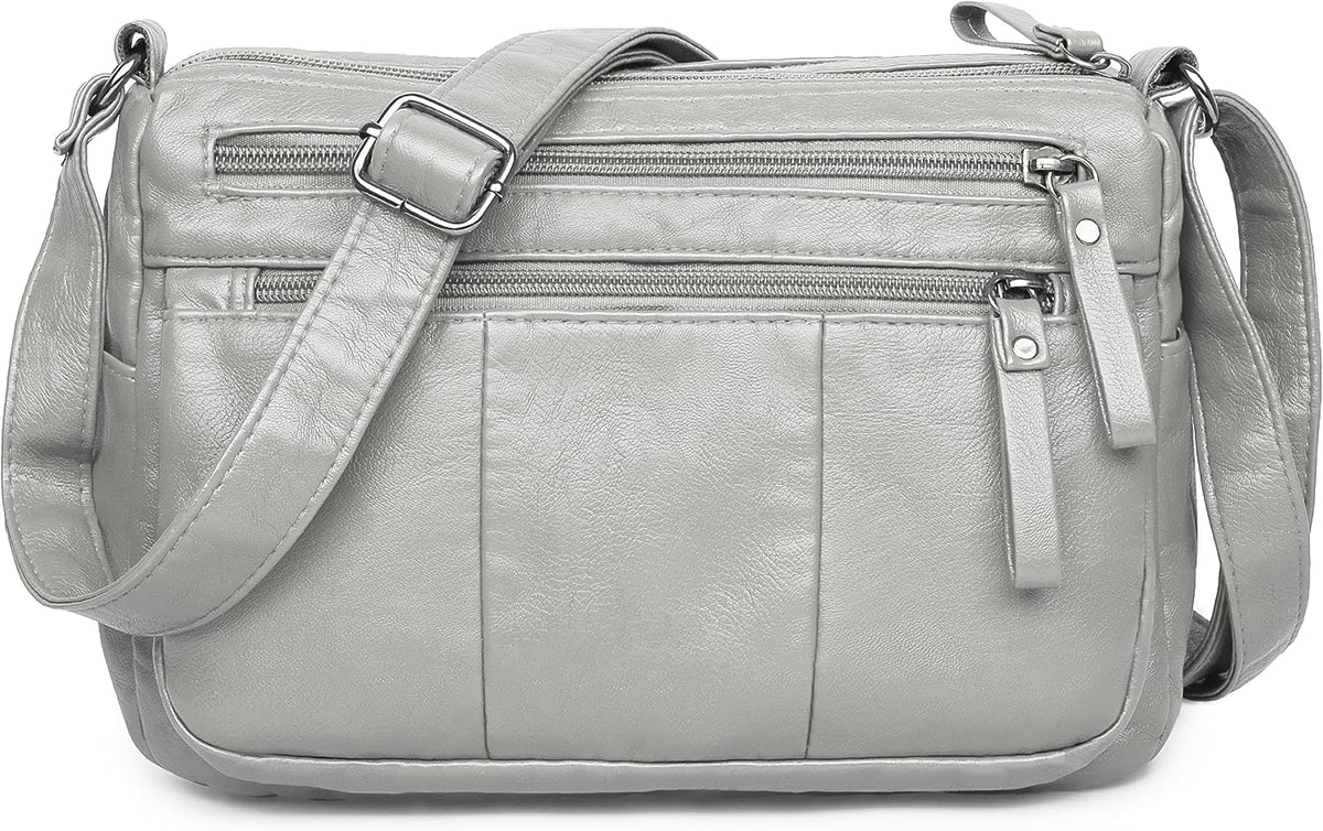 Bolsos VOLGANIK ROCK para mujer de piel sintética suave, bolso de h...