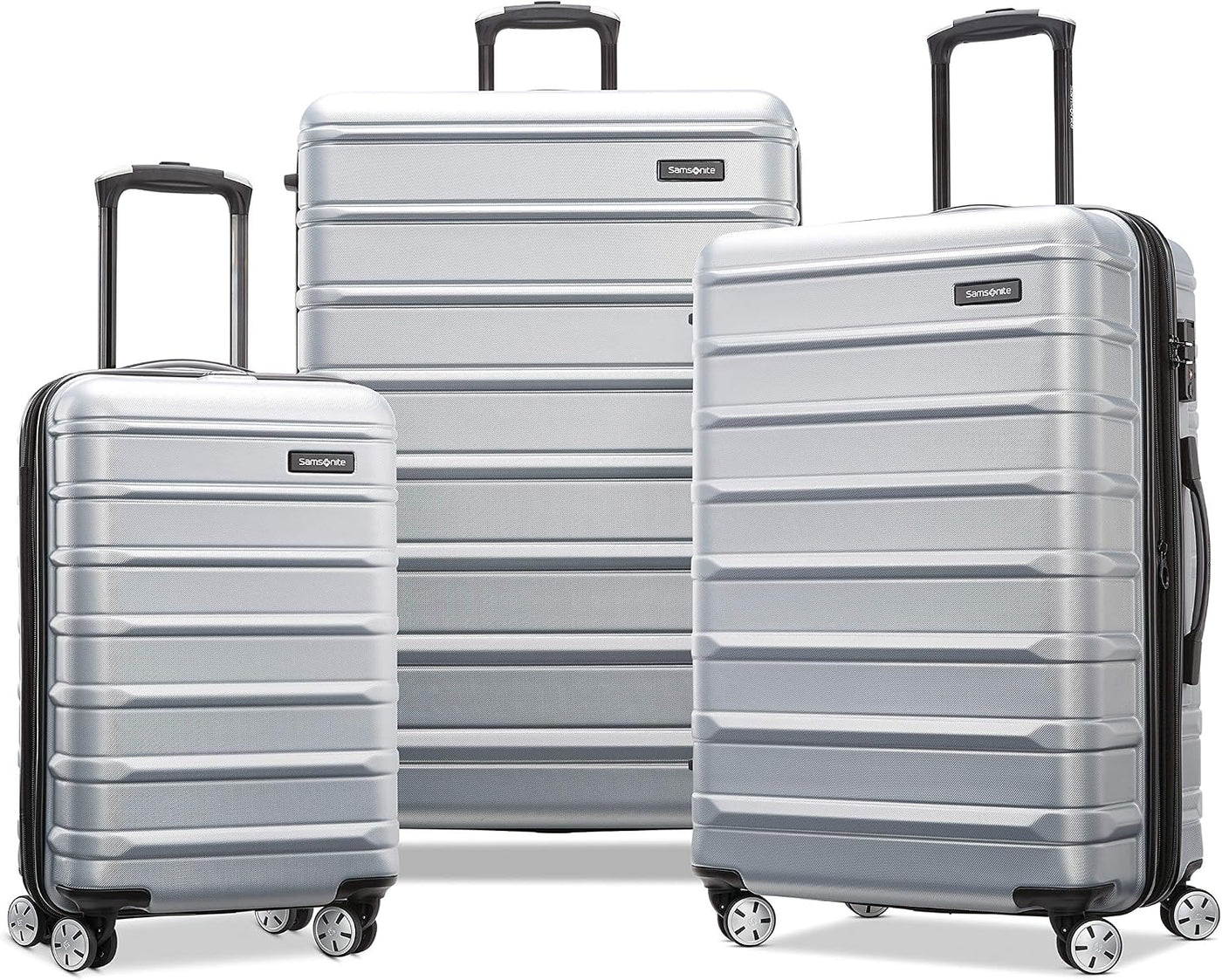 Samsonite Omni 2 - Equipaje rígido extensible con ruedas giratorias...