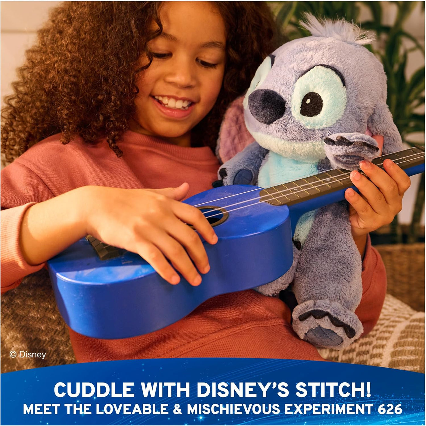 GUND Disney Oh So Snuggly Stitch - Juguete de peluche oficial de 12...