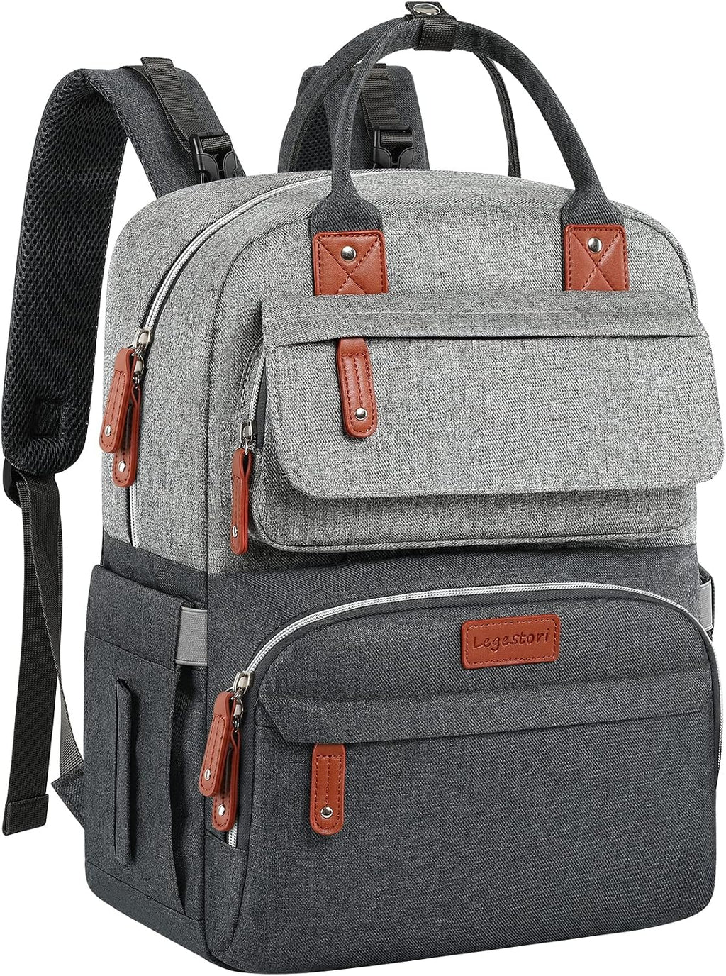 Mochila de Pañales Legestori, Mochila para Pañales de Niña con Bols...
