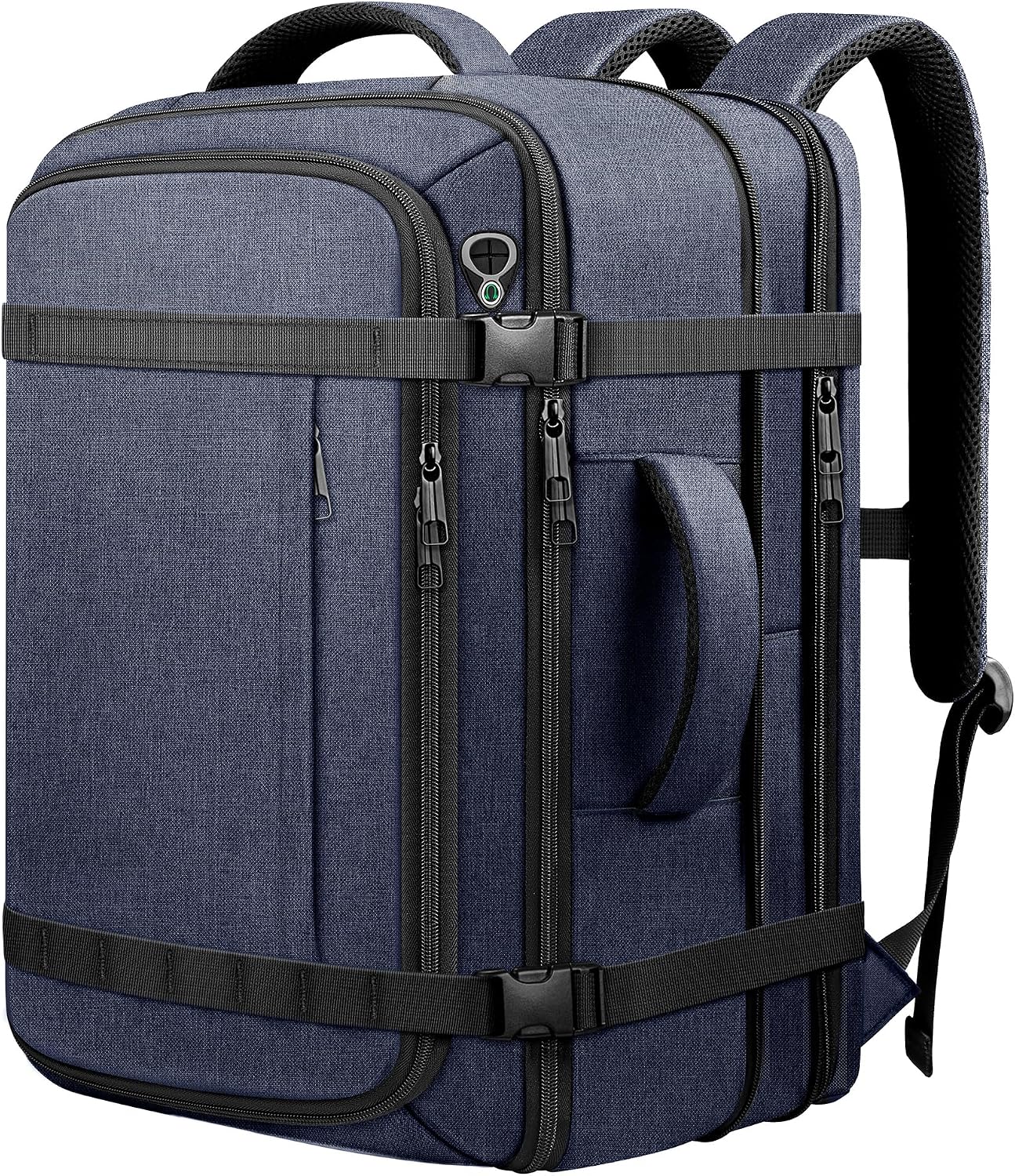 Mochila de viaje con garantía de por vida, mochila de transporte ex...
