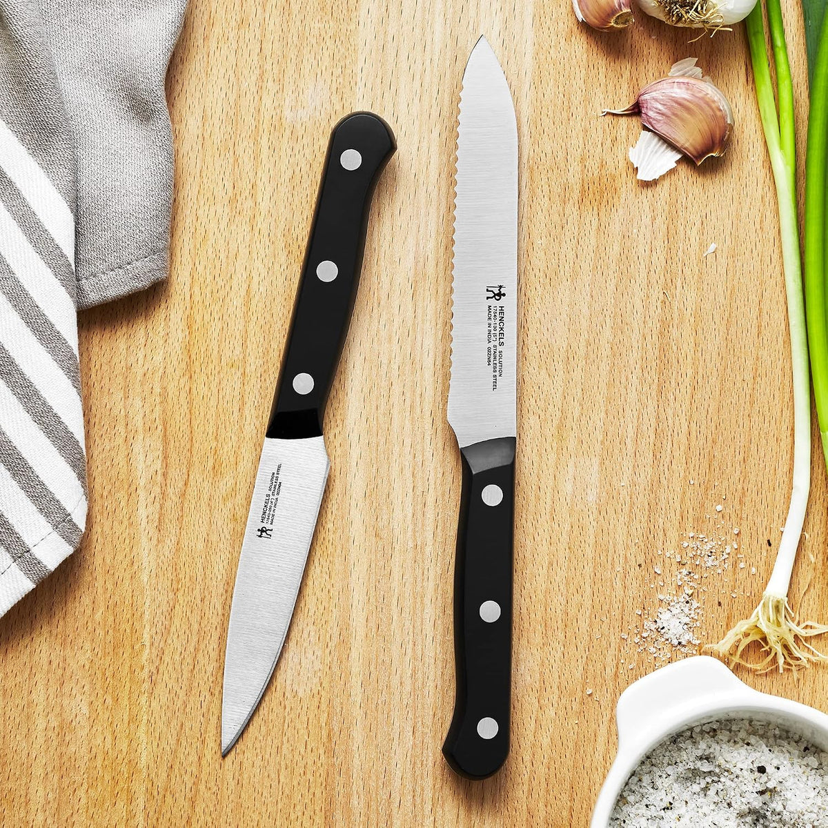 HENCKELS Solution Razor-Sharp - Juego de cuchillos utilitarios de 2...