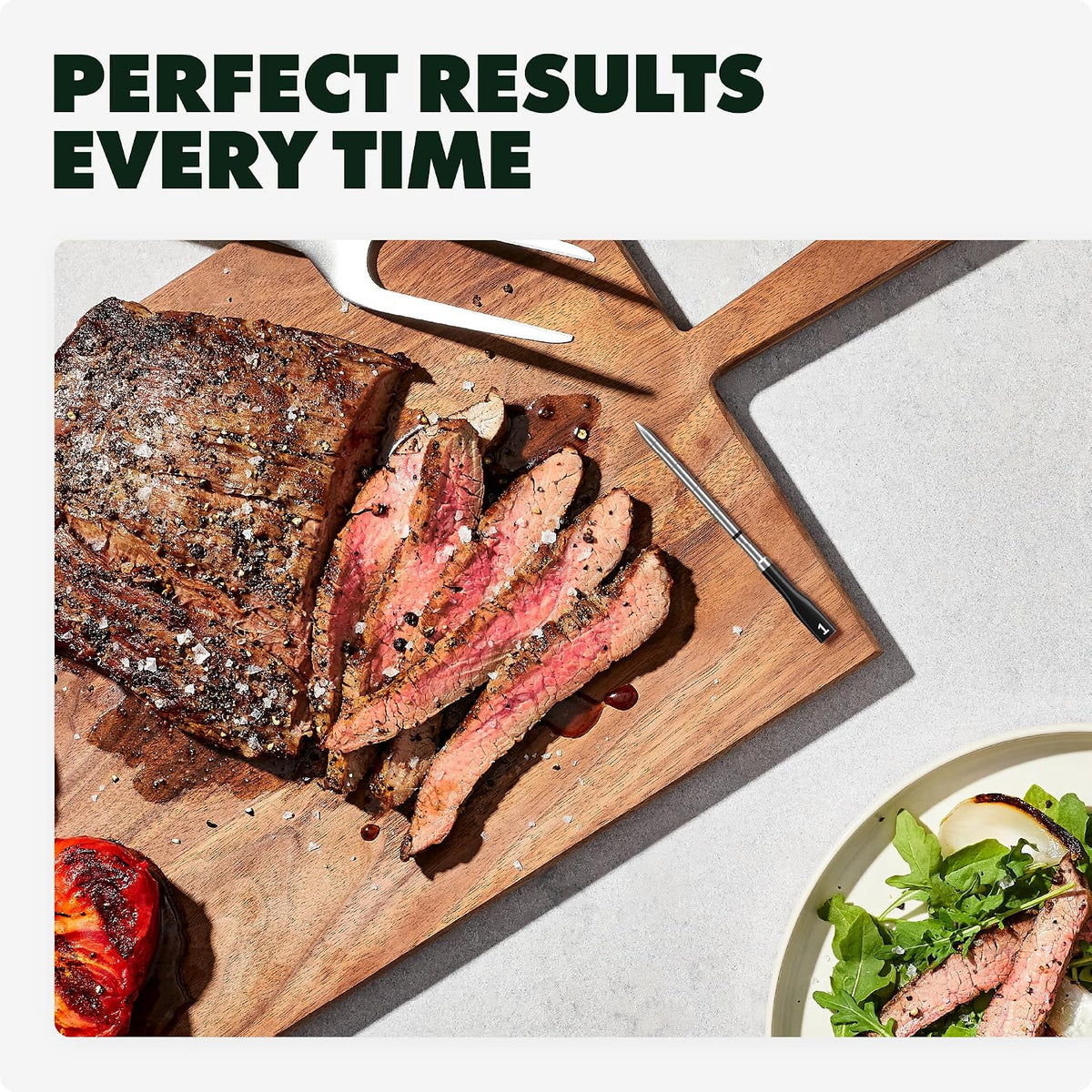 Chef iQ Sense | Termómetro inalámbrico inteligente para carne | Son...