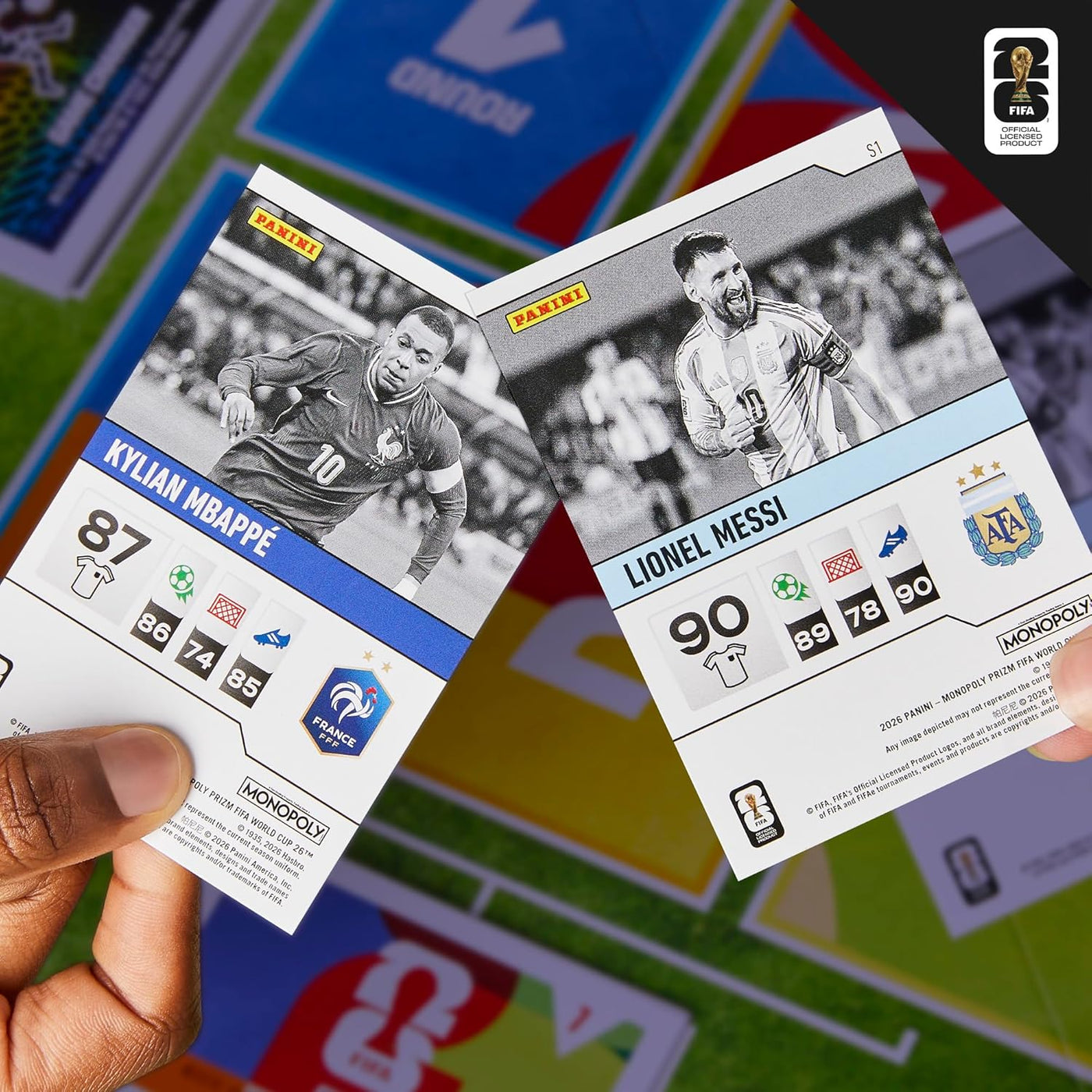 Monopoly Panini Prizm: Fútbol Mundial