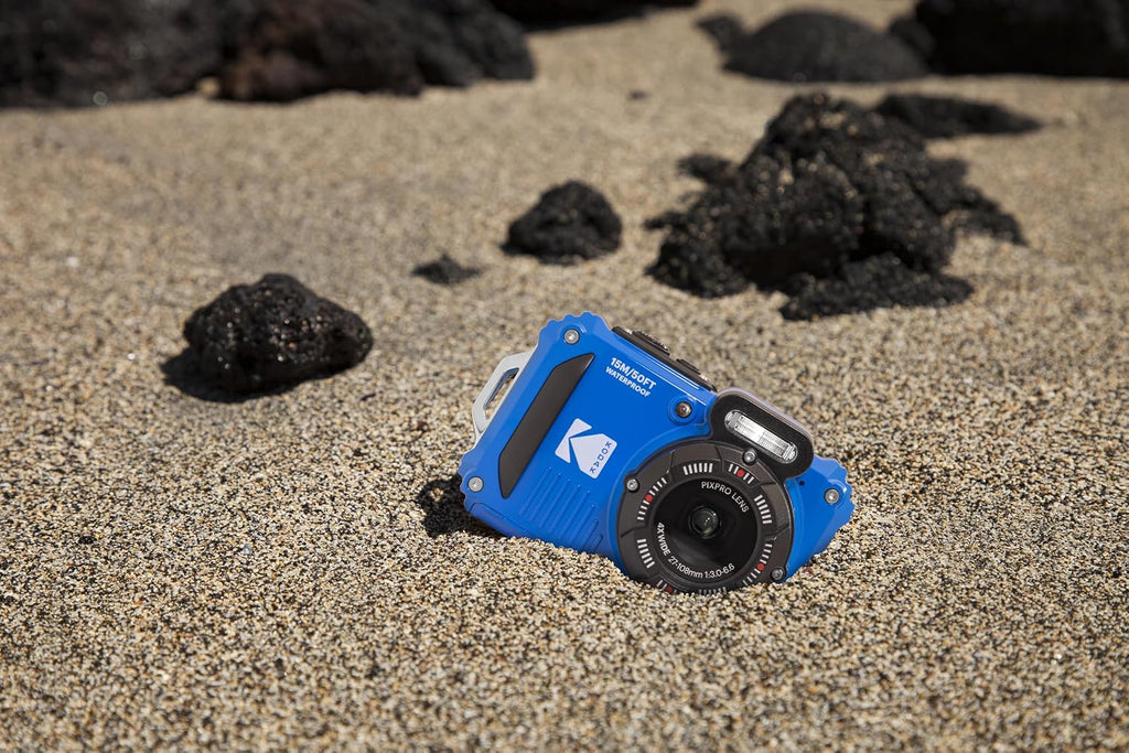 KODAK PIXPRO WPZ2 - Cámara digital impermeable de 16 MP, 49.2 ft, z...