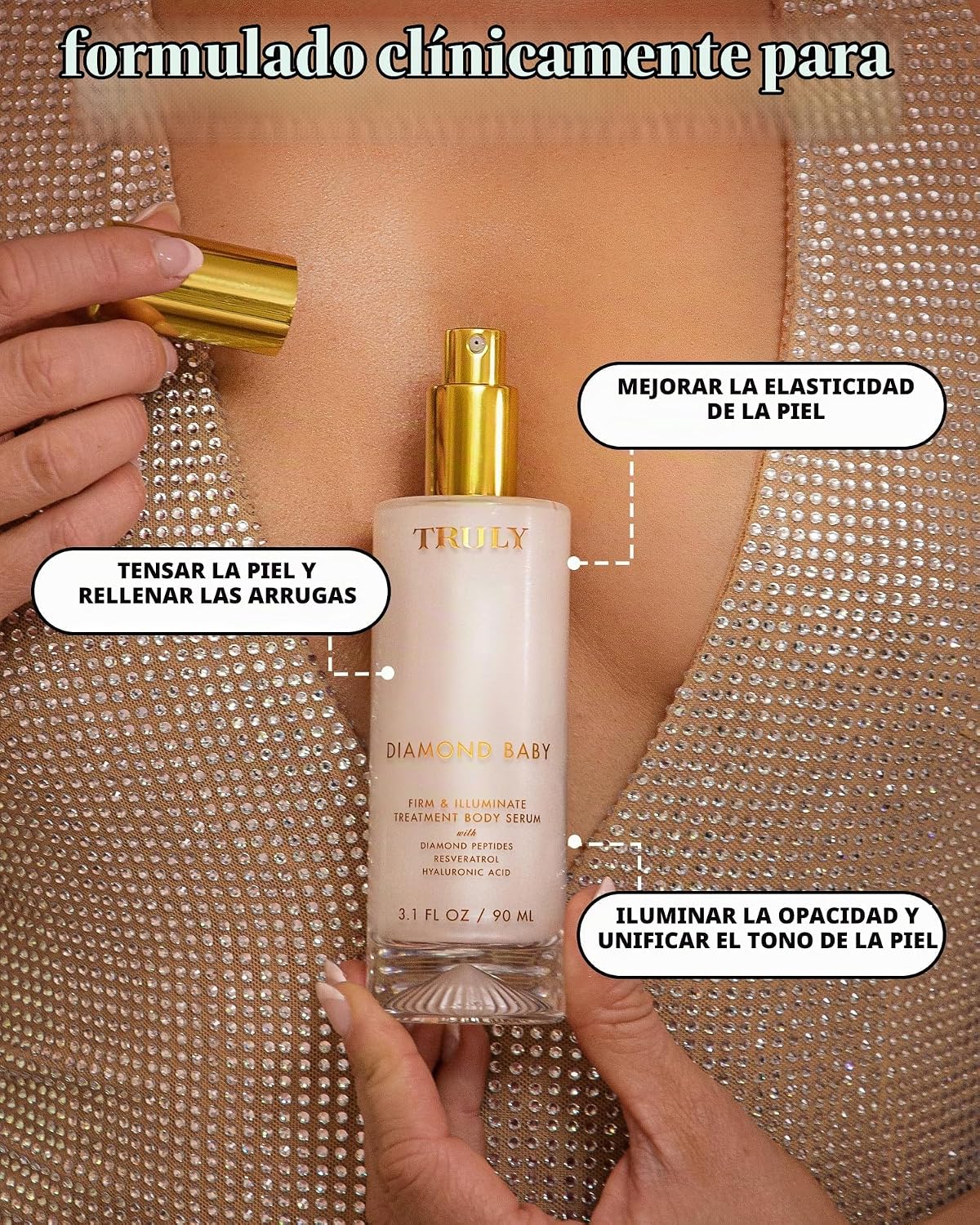 Truly Beauty Diamond Baby Tratamiento Firme e Iluminador - Suero co...