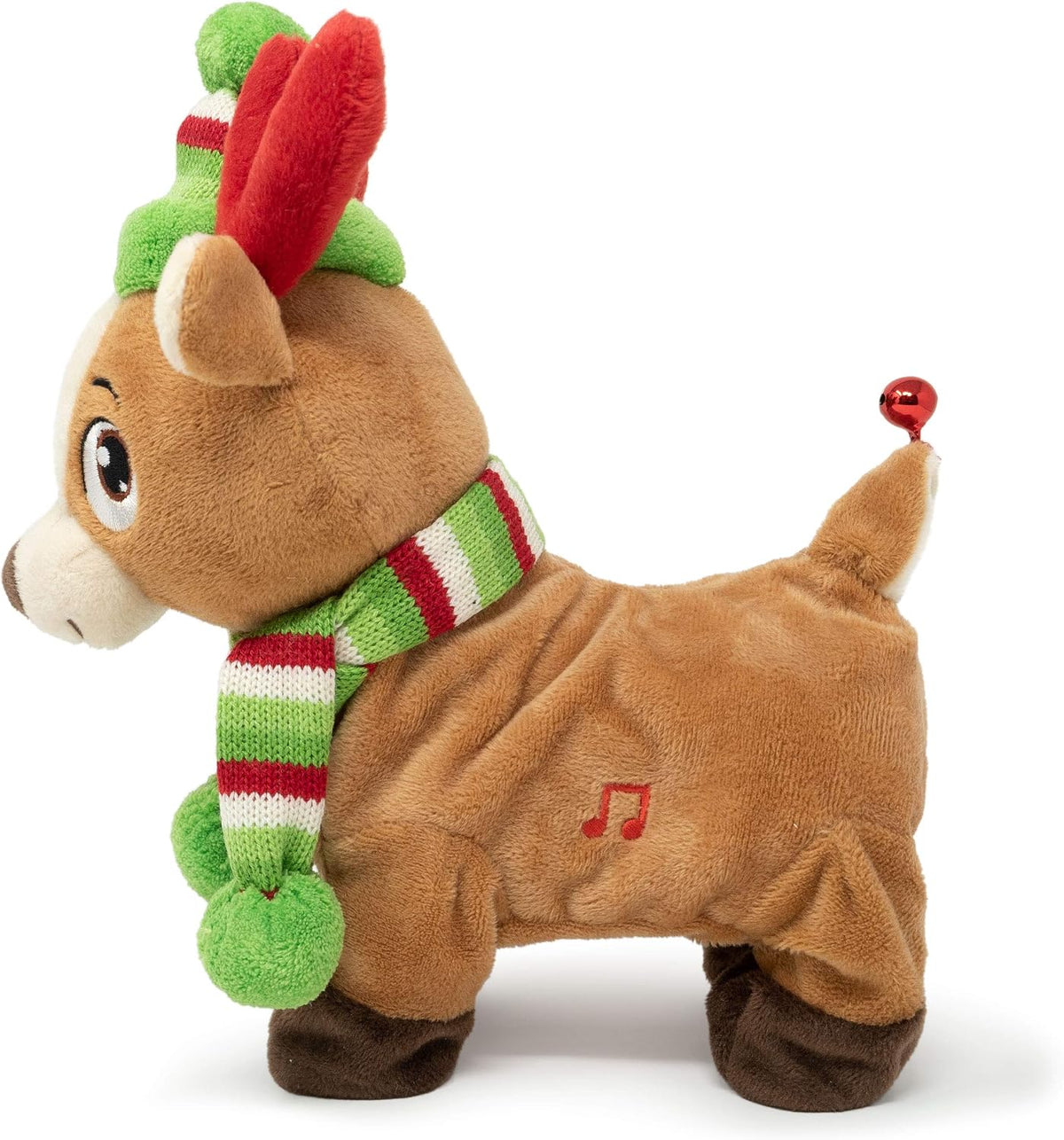 Cuddle Barn Tooty Rudy Rudy Reno y Jingling Santa de 11 pulgadas |...