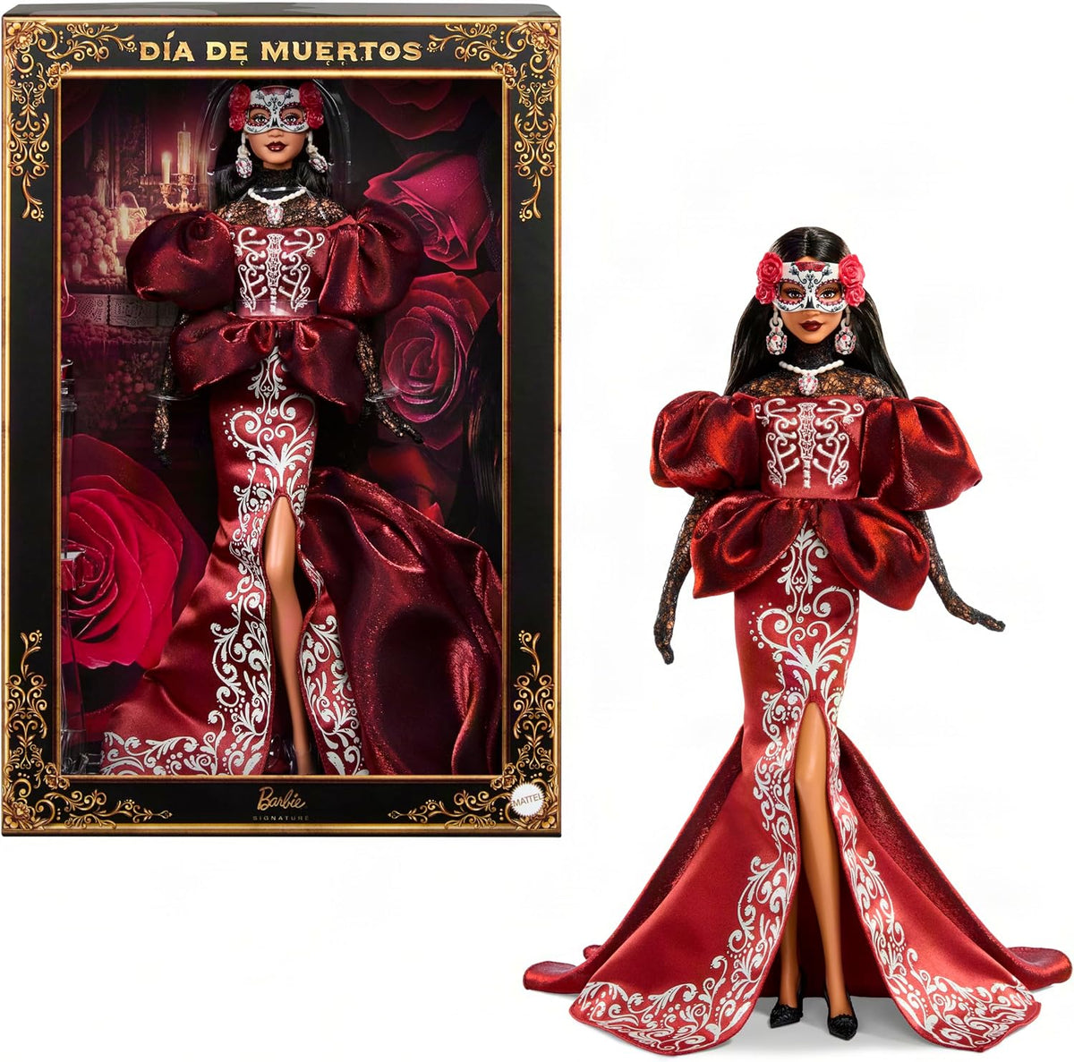 Barbie Muñeca coleccionable Signature Día De Muertos | Vestido de s...