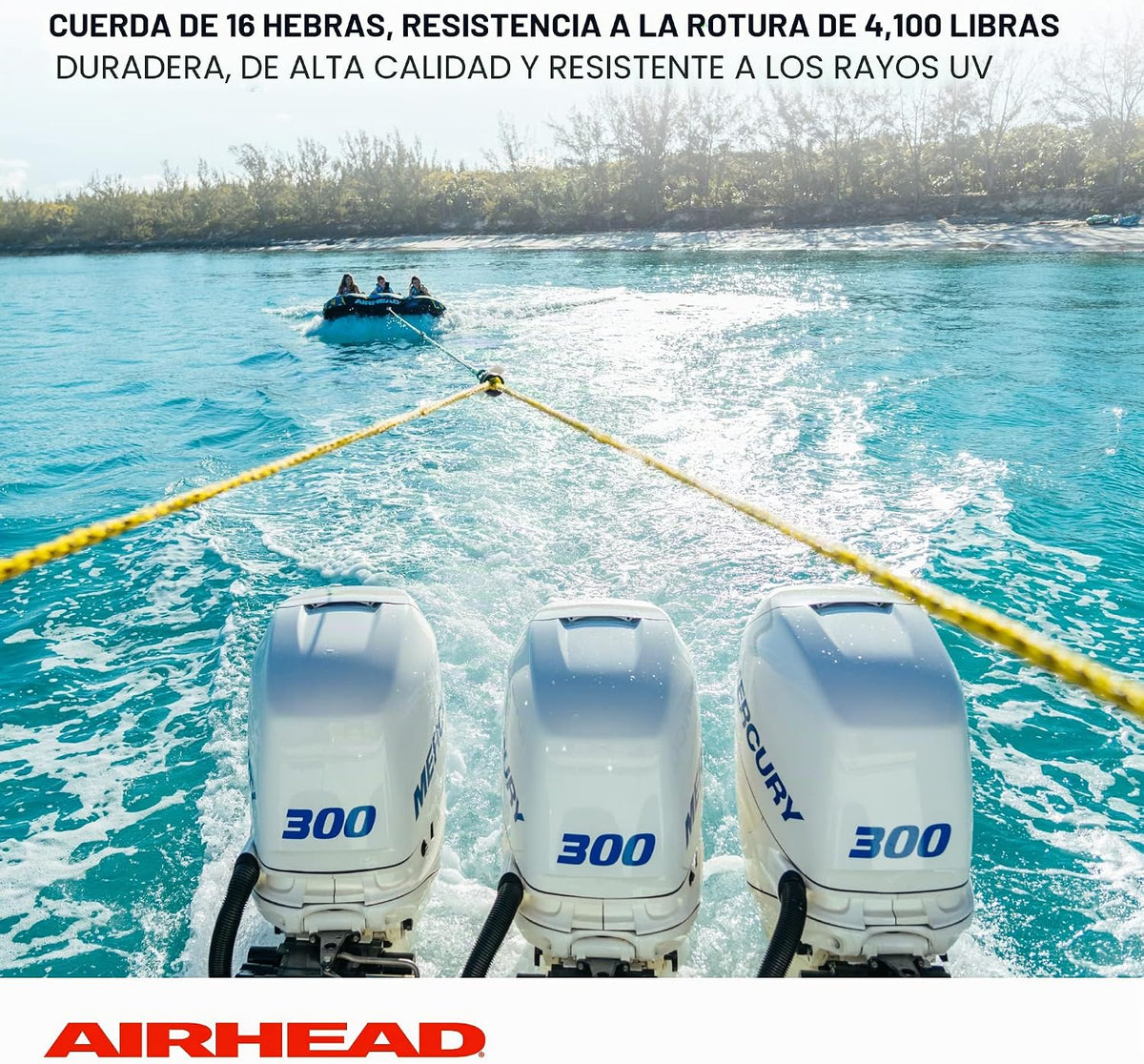 AIRHEAD Arnés de remolque resistente