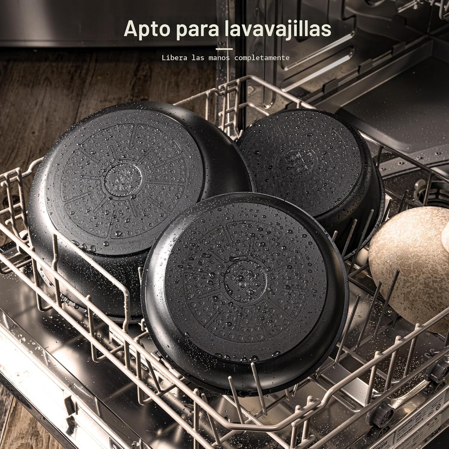 Astercook - Juego de utensilios de cocina de cerámica antiadherente...