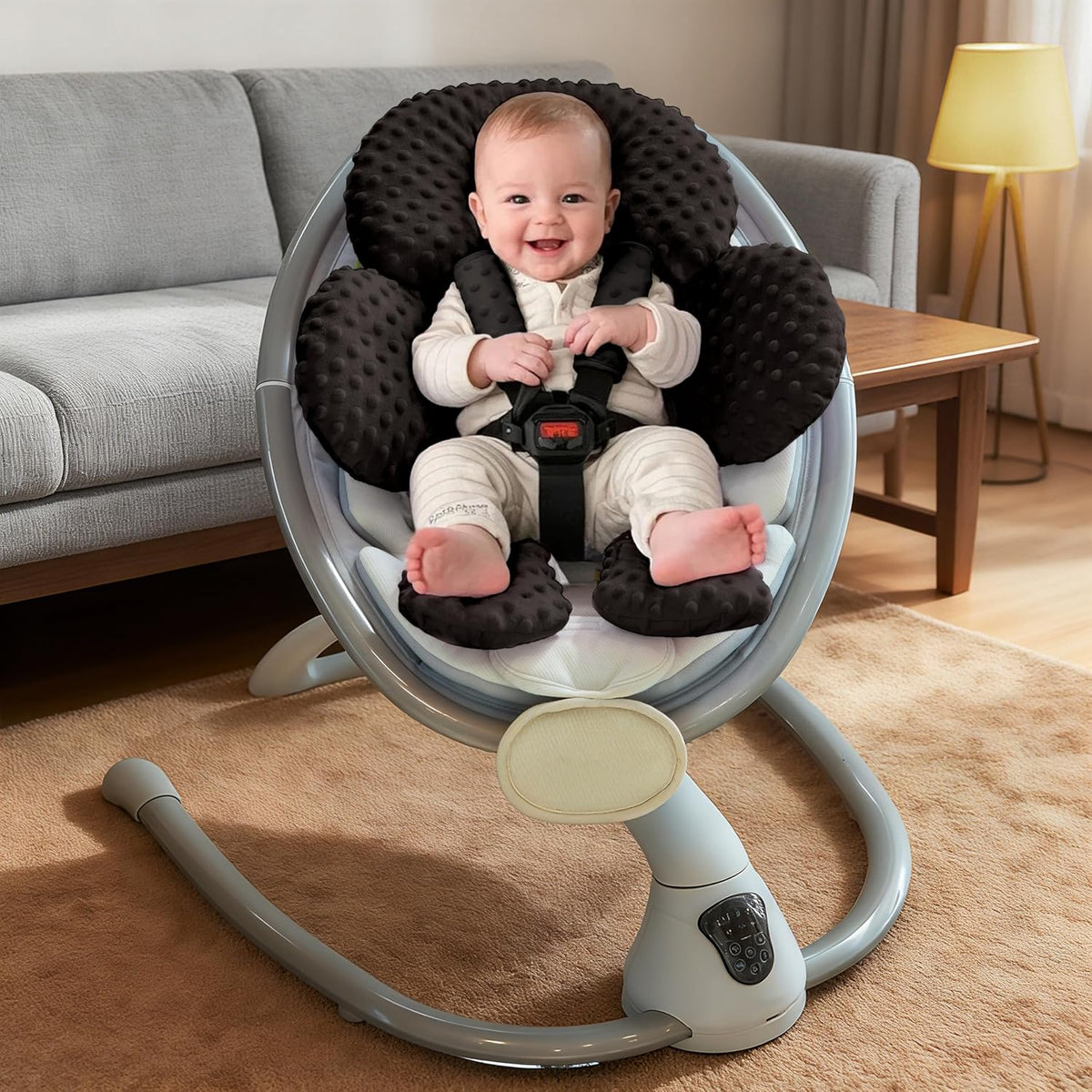 Pro Goleem Inserto para asiento de automóvil infantil, soporte para...