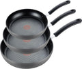 T-fal Ultimate Hard Anodized Set de Sartén Antiadherente de 3 Pieza...