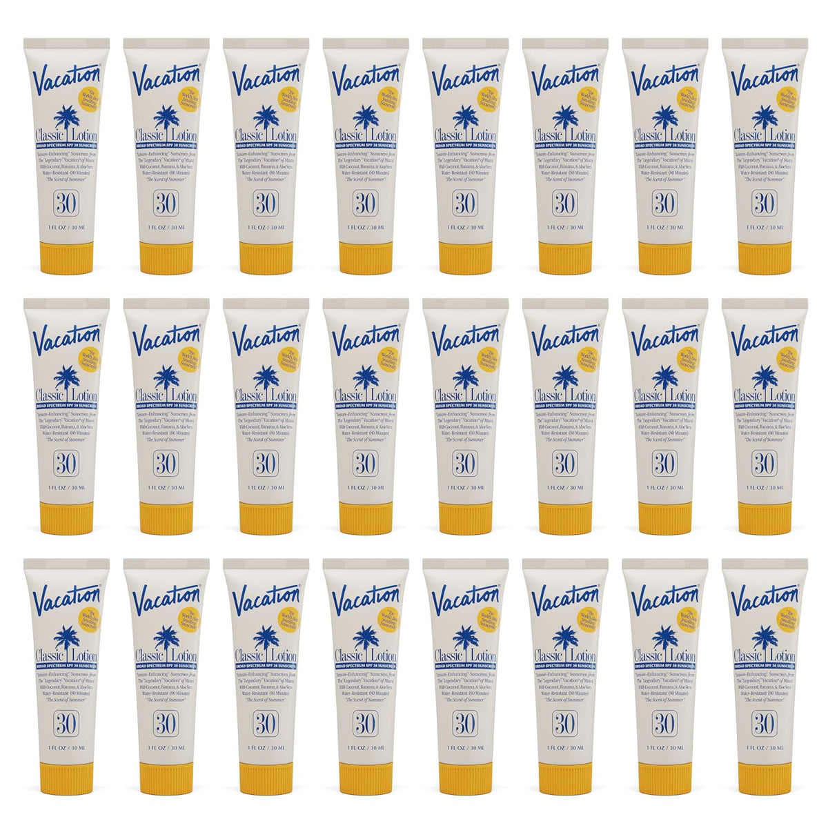 Vacation Mini Classic SPF 30 Loción de protección solar, 1 onza líq...