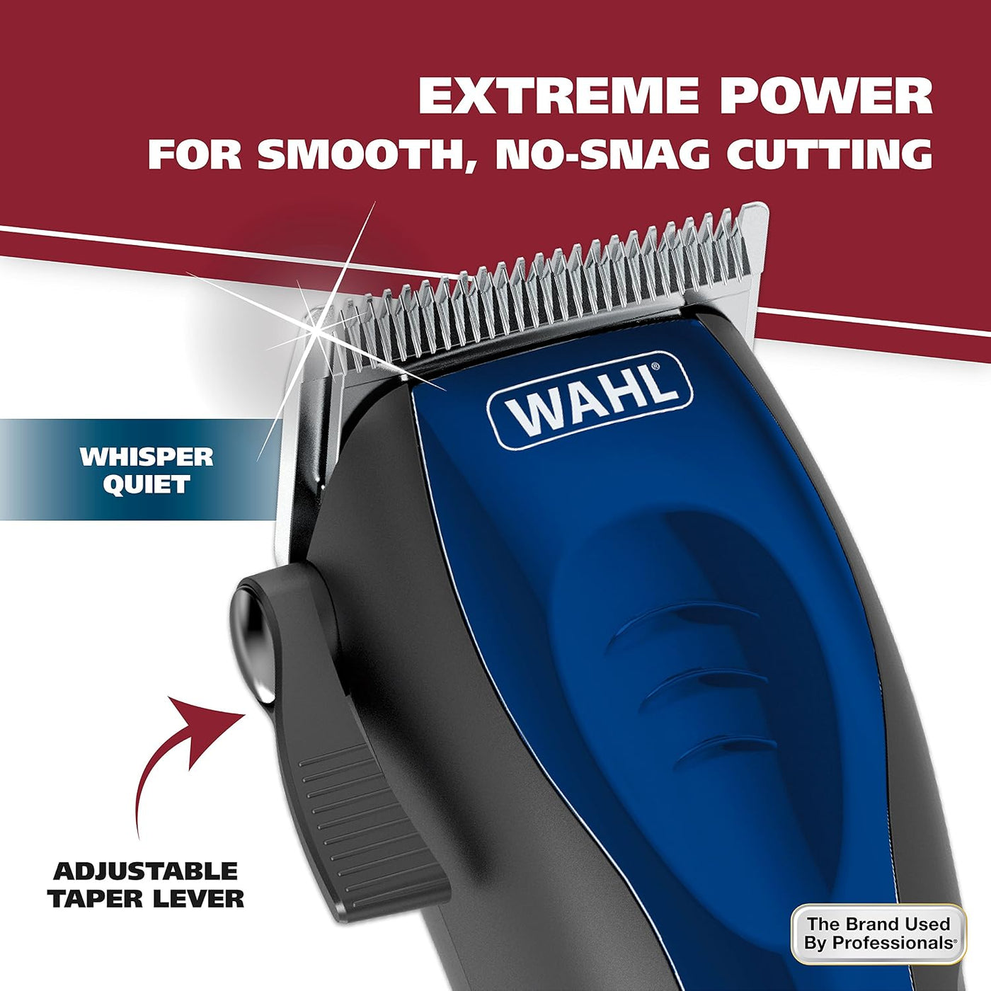 Wahl USA - Kit de corte de pelo personal compacto con cable y palan...