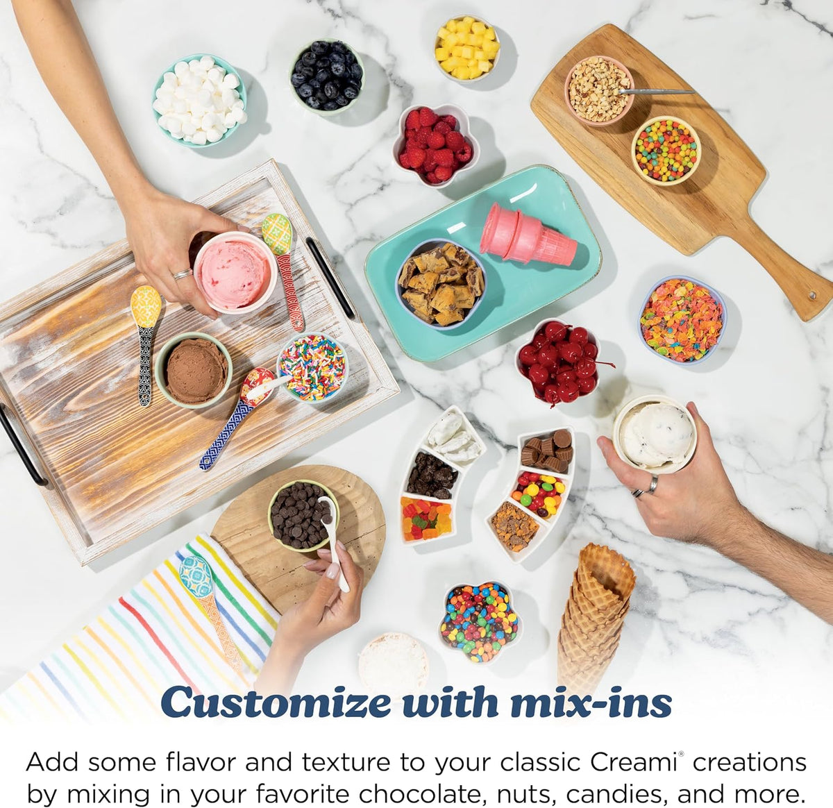 Máquina para hacer hielo Ninja Creami Scoop & Swirl Exclusivo de Am...