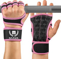 Mava Sports Guantes de levantamiento de pesas con soporte para muñe...