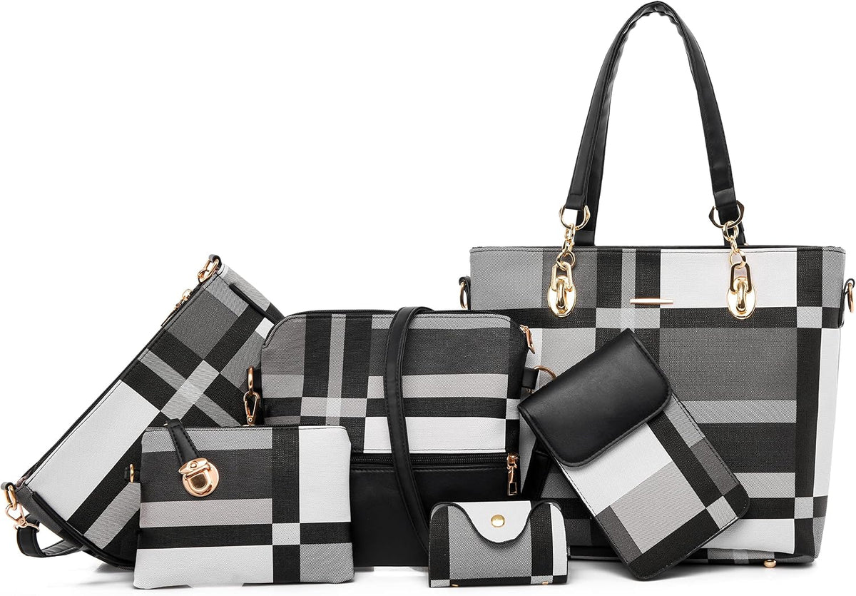 OTMIPIML Monederos y bolsos de mano para mujer, de cuero sintético,...