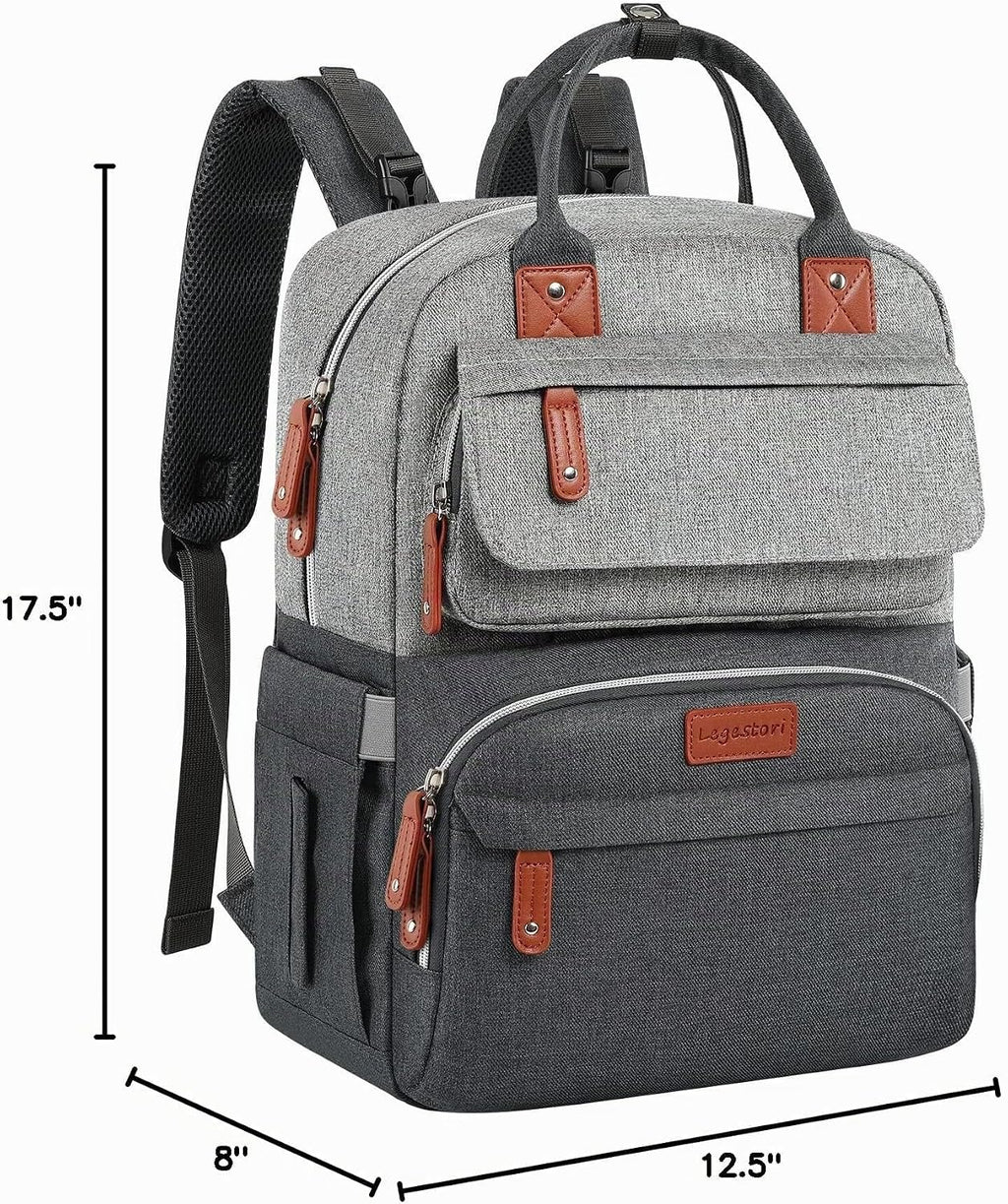 Mochila de Pañales Legestori, Mochila para Pañales de Niña con Bols...