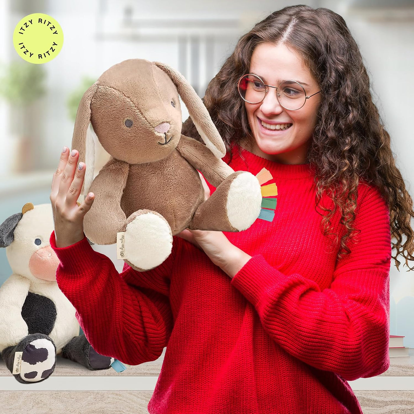 Itzy Ritzy Snuggles Juguete de Peluche \u2013 Animal de Peluche Sua...
