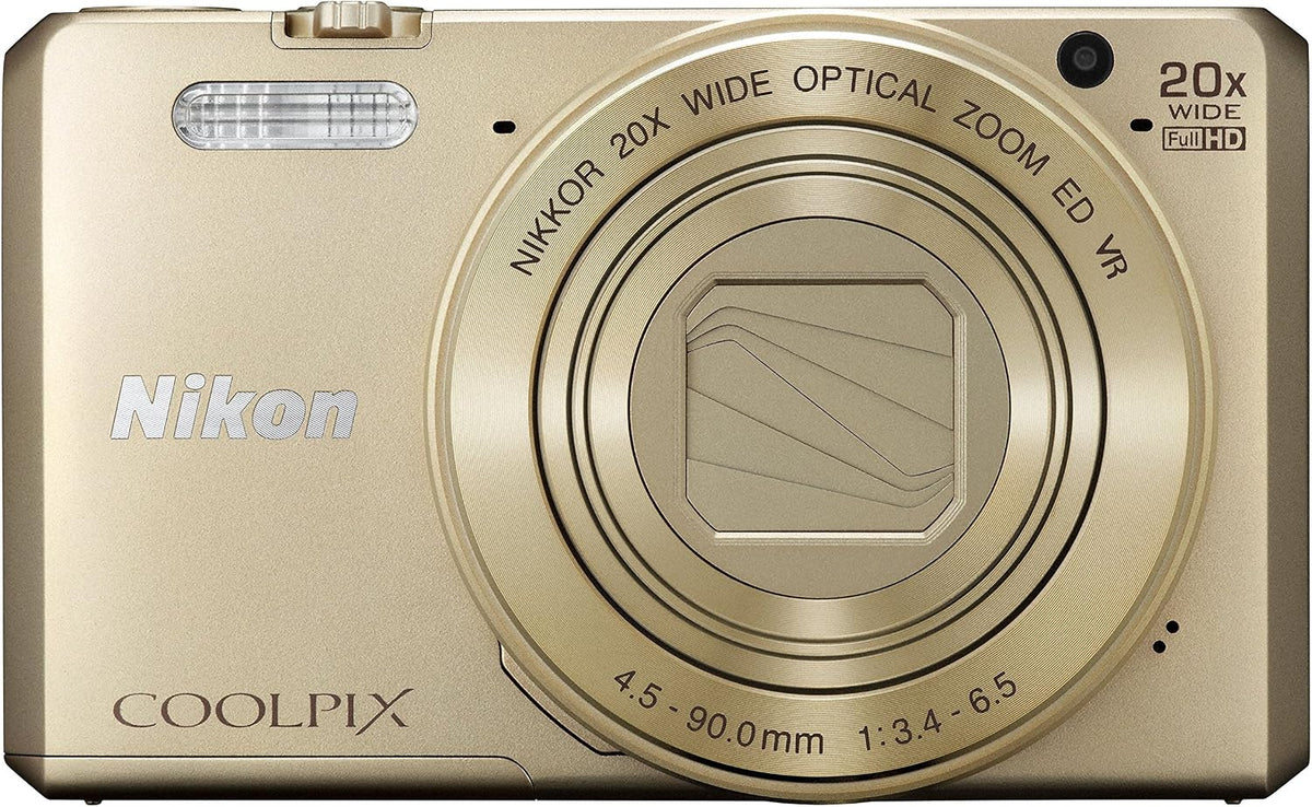 Nikon COOLPIX S7000 Cámara digital (dorado) - Versión internacional...