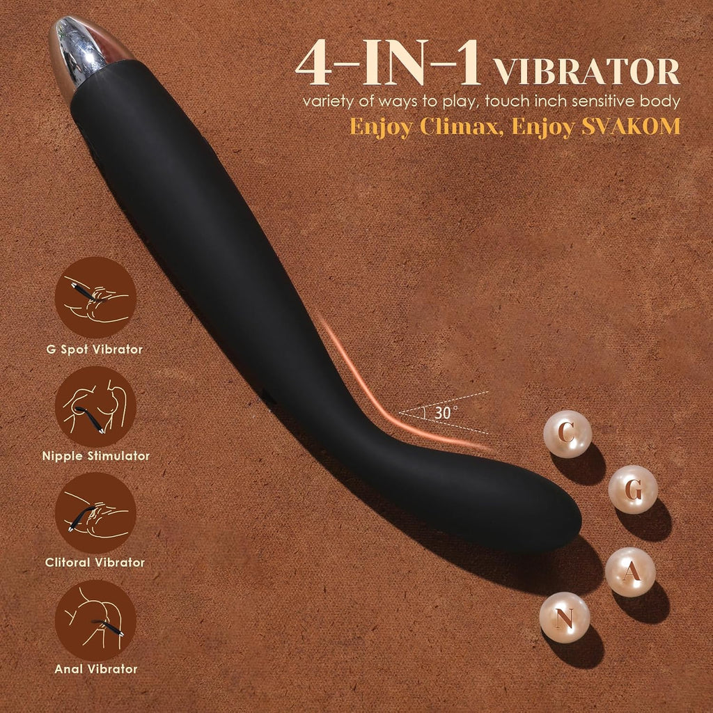 Vibrador de punto G, juguete sexual \u2013 SVAKOM Vibradores de ded...