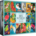 RoseArt - Juego de caja de rompecabezas con diseño de pájaros, mari...