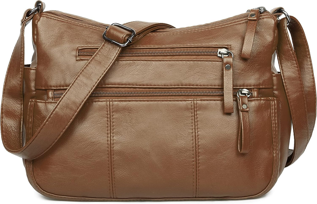 Bolsos VOLGANIK ROCK para mujer de piel sintética suave, bolso de h...
