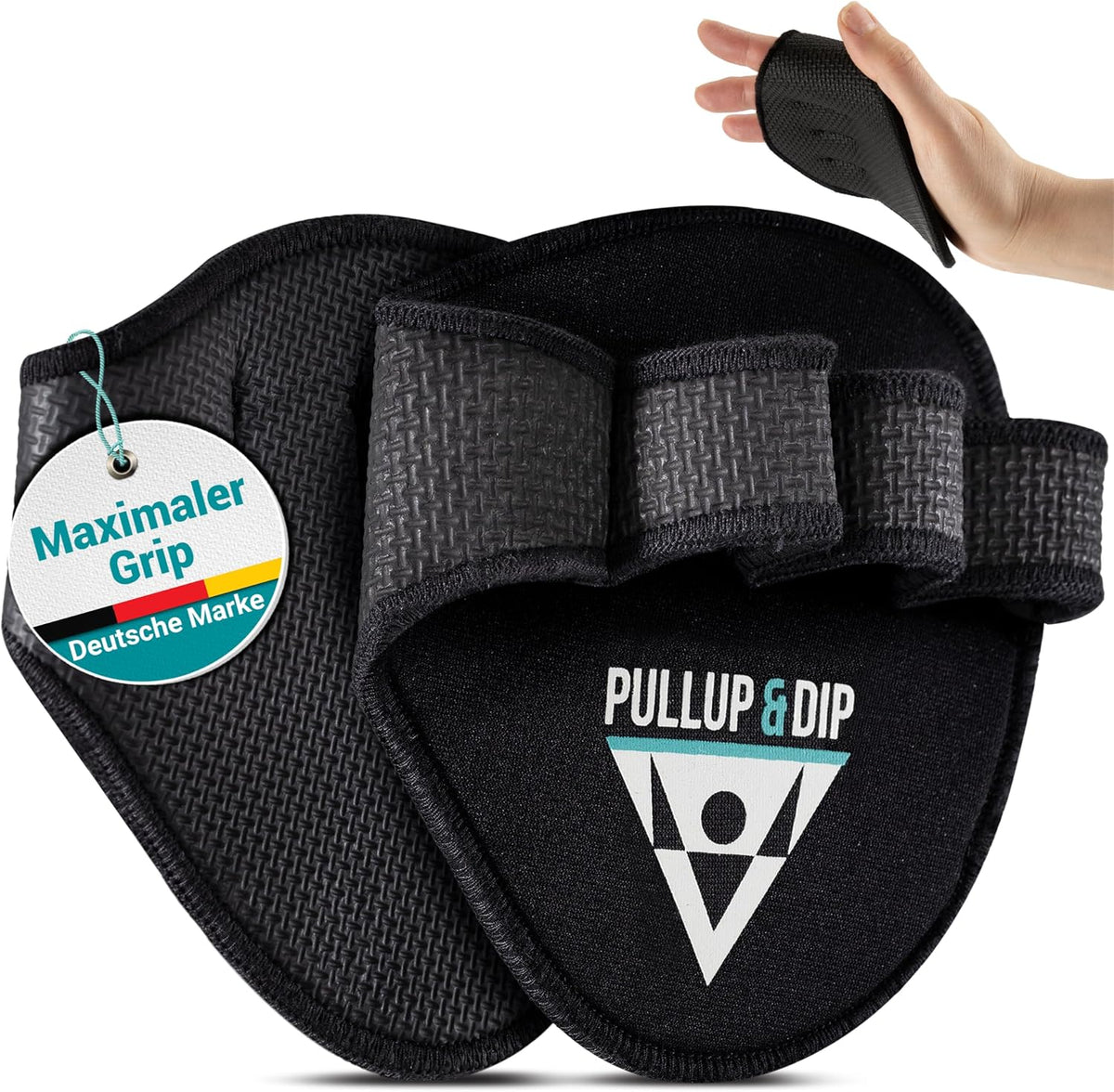 PULLUP &amp; DIP Almohadillas de Agarre de Neopreno Lifting Grips,...
