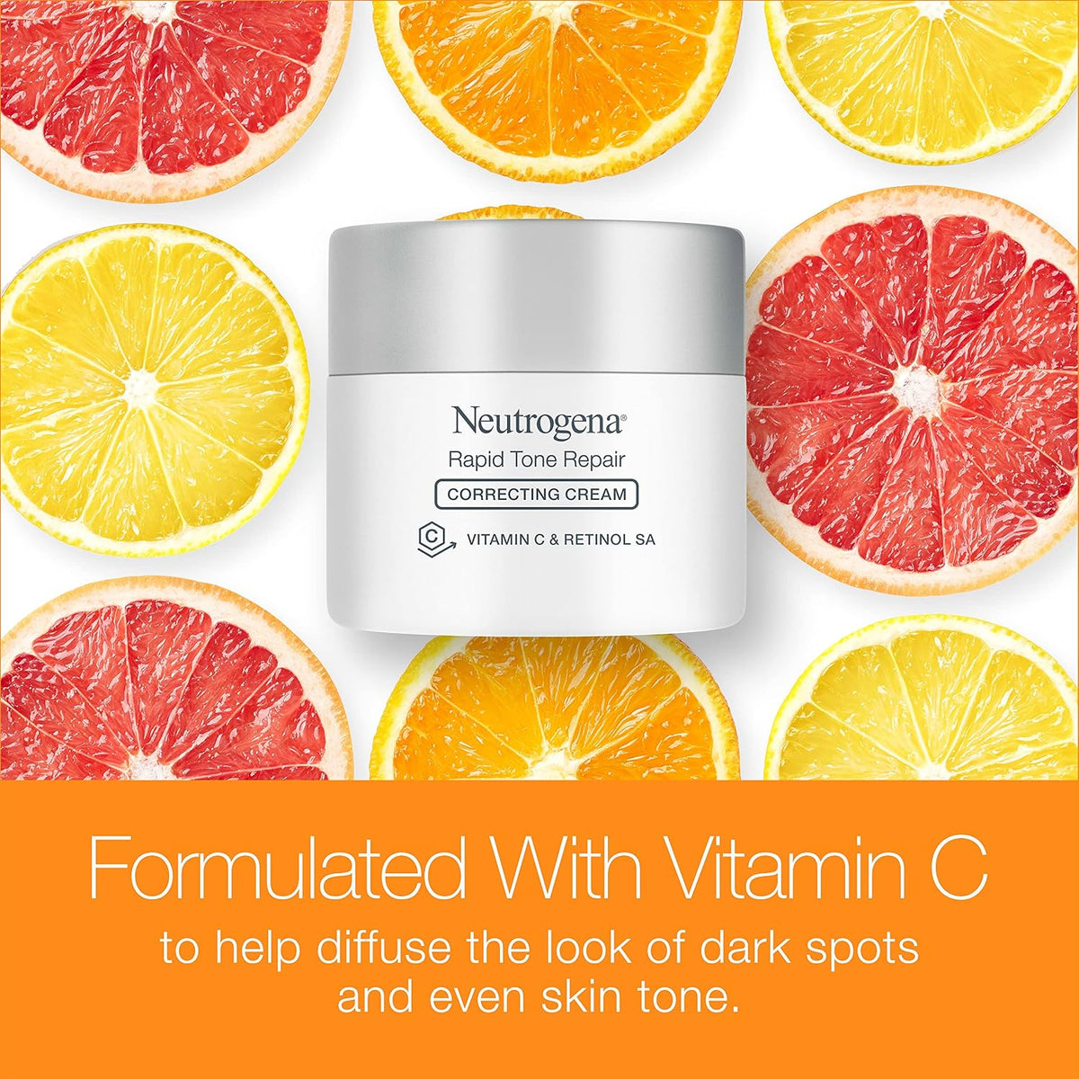 Neutrogena Rapid Tone Repair Retinol + Crema correctora de vitamina...