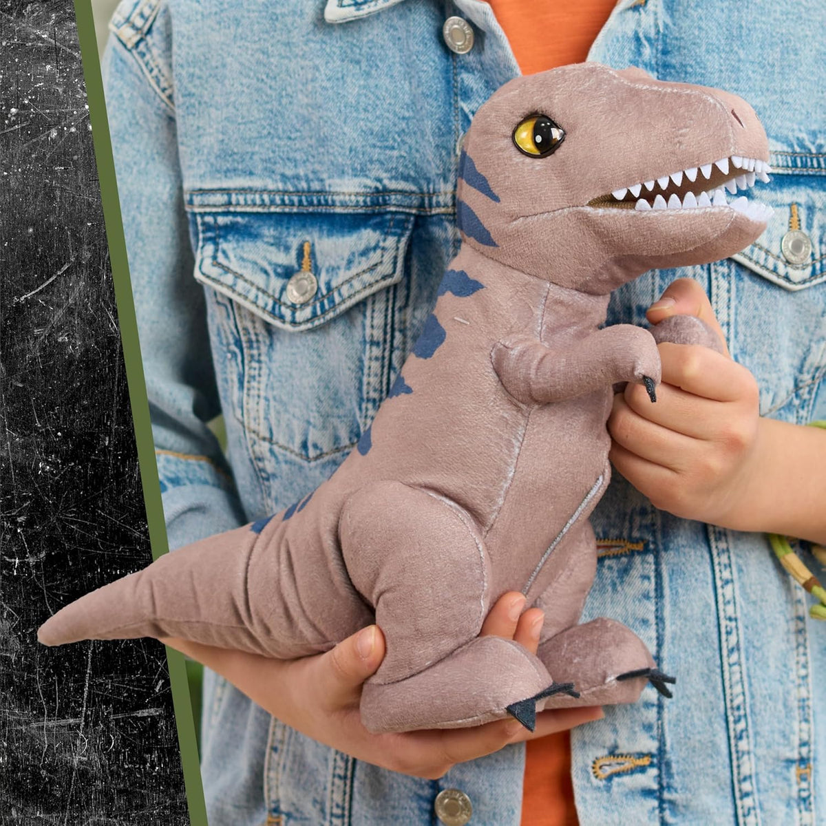 JURASSIC WORLD Rebirth Roaring T. rex - Dinosaurio de peluche inter...