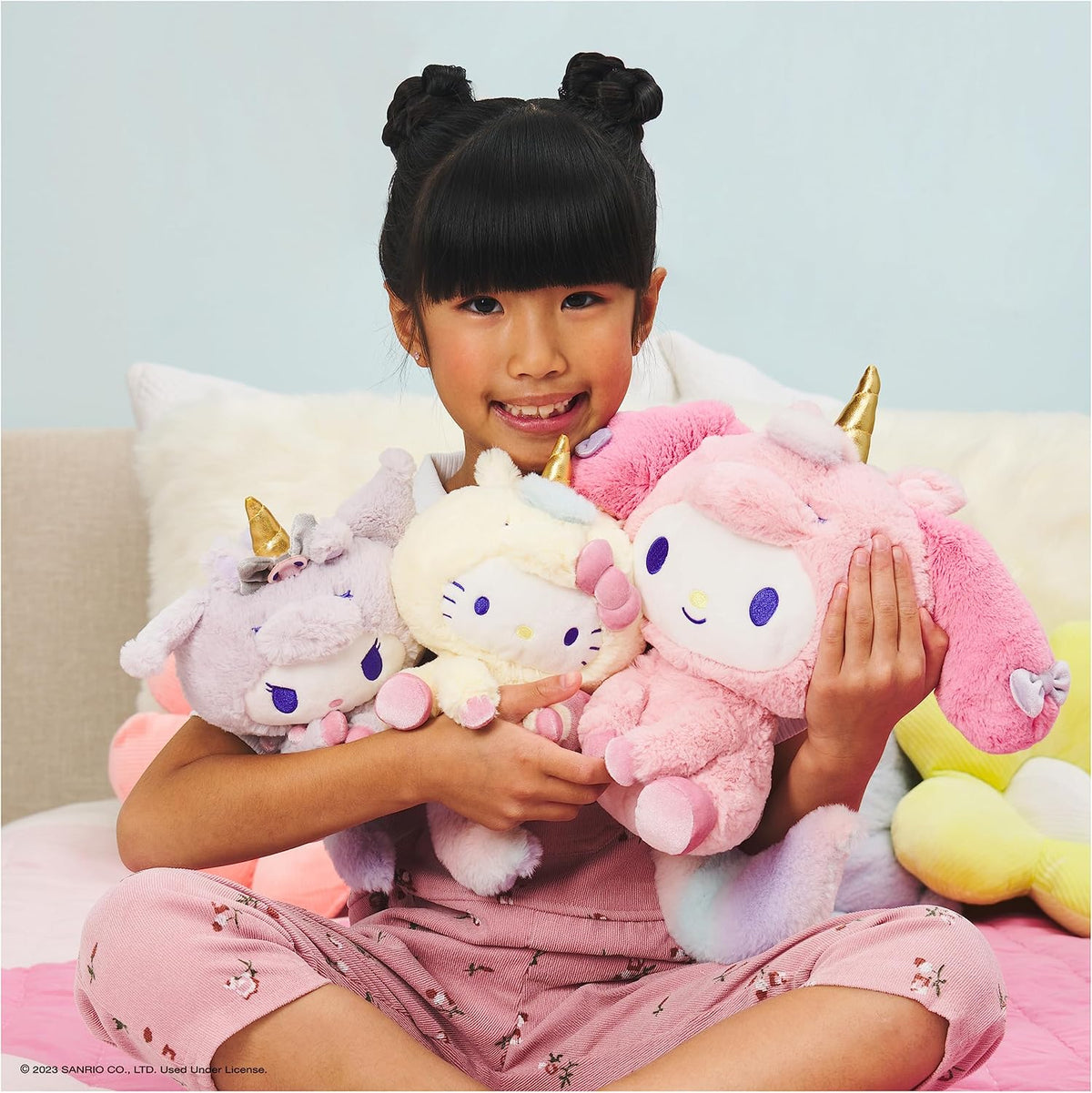 GUND Sanrio My Melody - Peluche de unicornio, animal de peluche pré...