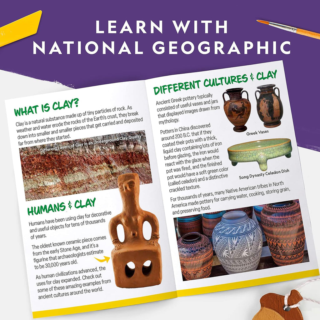 Mega kit de actividades de artes y manualidades de National Geograp...
