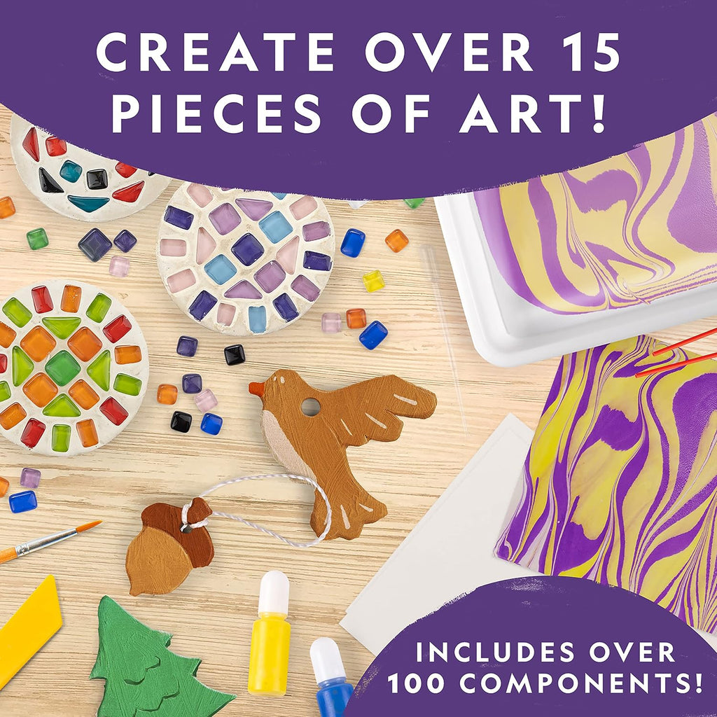 Mega kit de actividades de artes y manualidades de National Geograp...