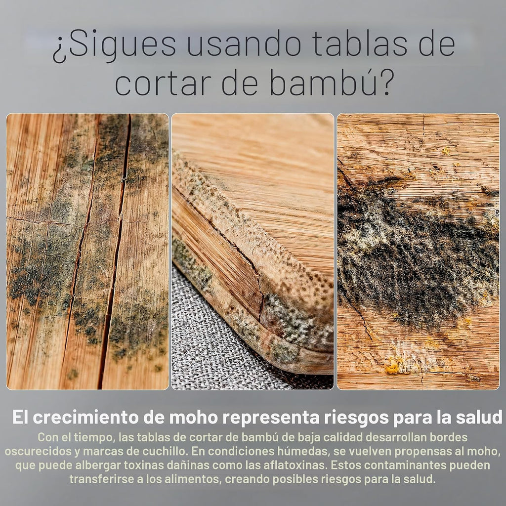 Tablas de cortar de titanio para cocina, tabla de cortar de madera...