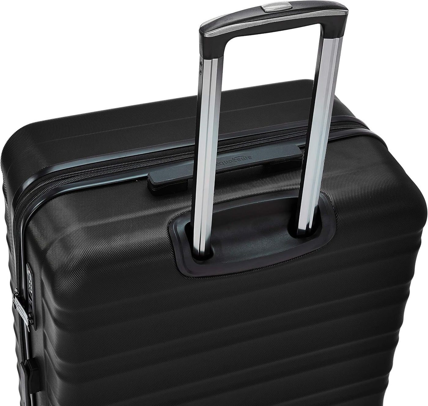 Amazon Basics Maleta rígida con ruedas giratorias Equipaje, Negro