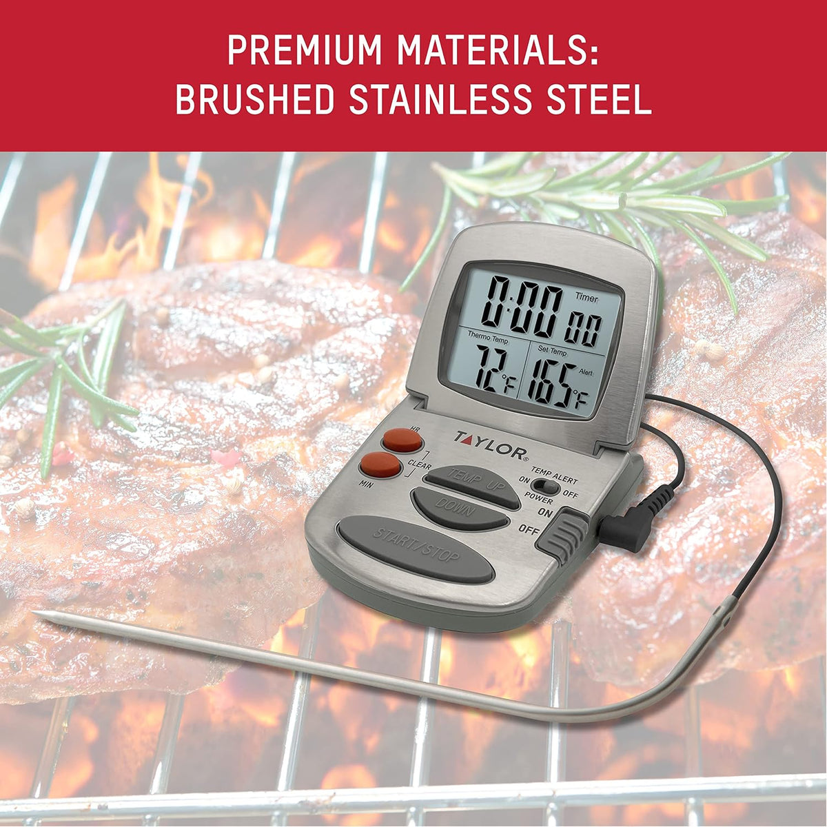 Taylor Precision Products programable con temporizador de lectura i...