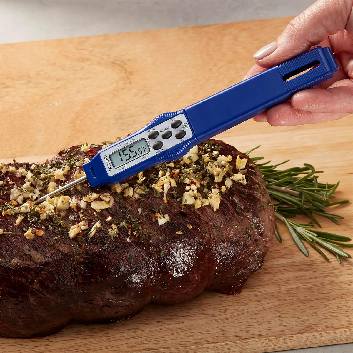 Termómetro digital para carne de cocina estilo bolígrafo de lectura...
