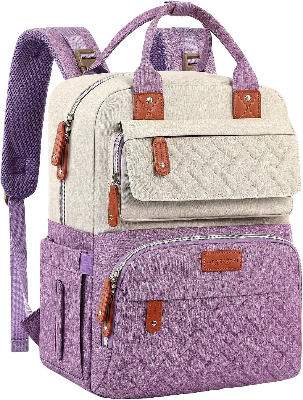 Mochila para pañales, bolsas de bebé unisex grandes para niños y ni...