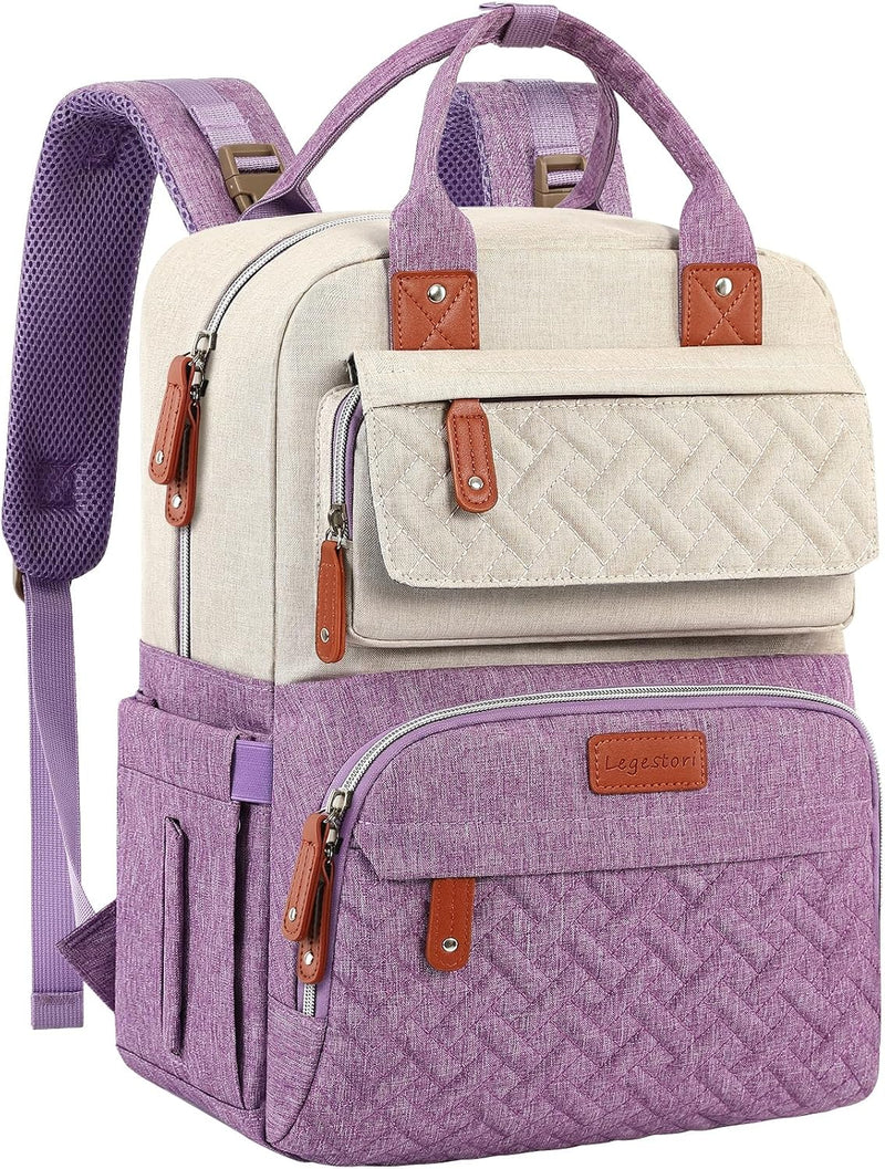 Mochila para pañales, bolsas de bebé unisex grandes para niños y ni...