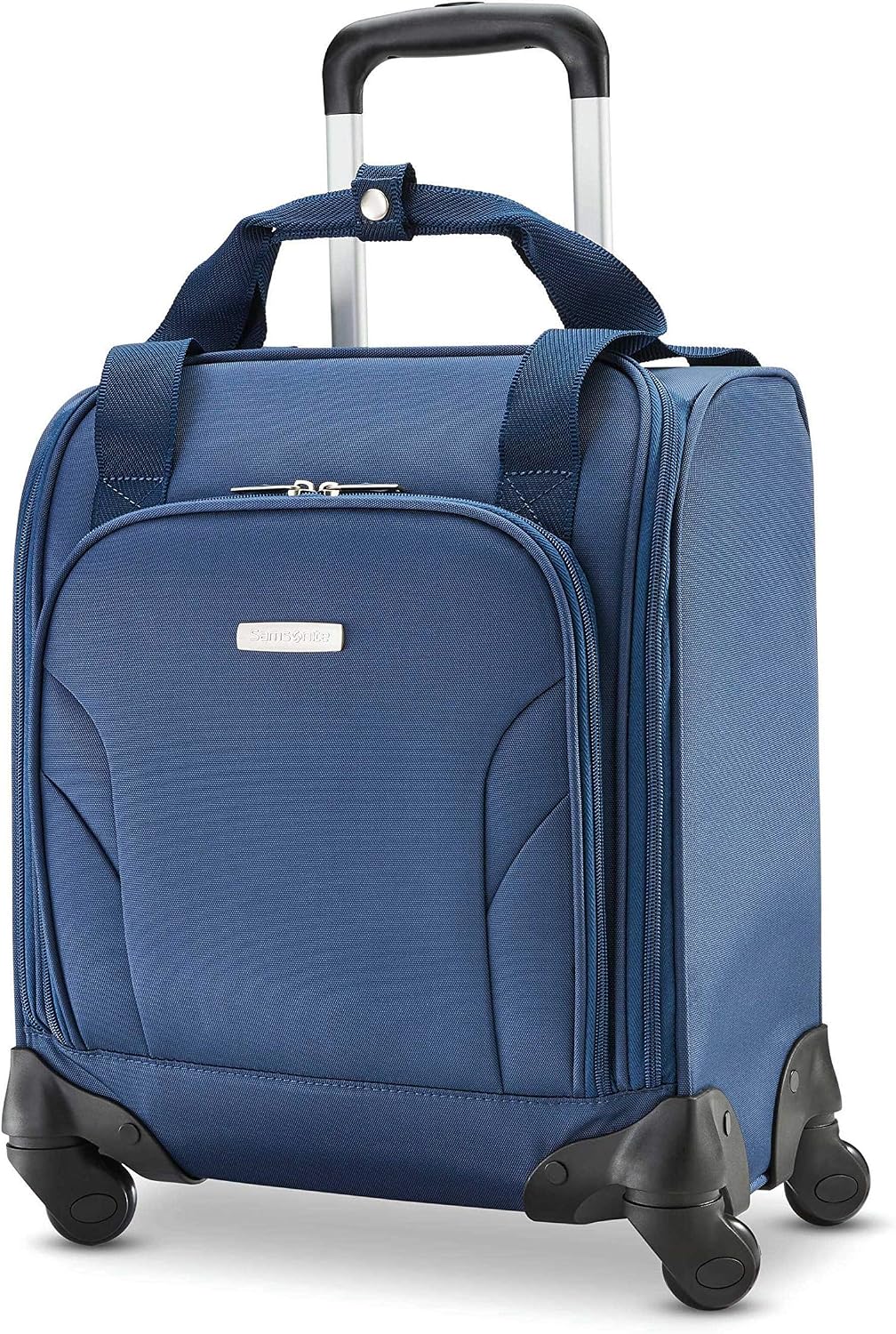 Samsonite Spinner de mano debajo del asiento con puerto USB, océano...