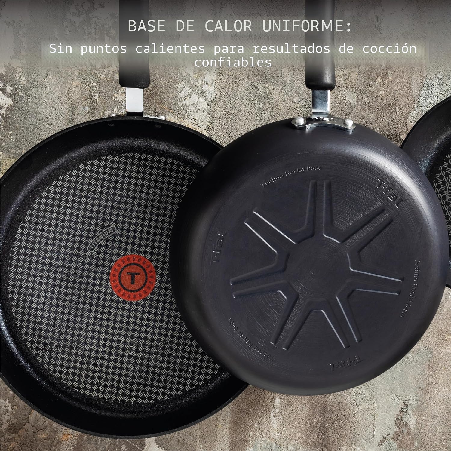 T-fal Ultimate - Juego de utensilios de cocina antiadherentes de al...