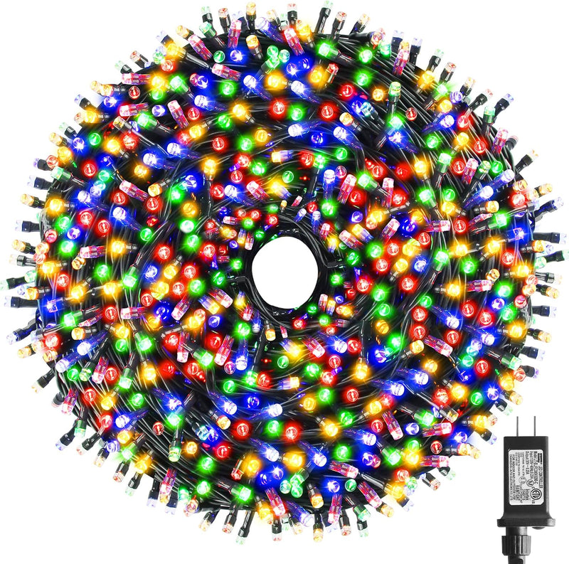 Chuya Luces de Navidad para interiores y exteriores, luces de árbol...